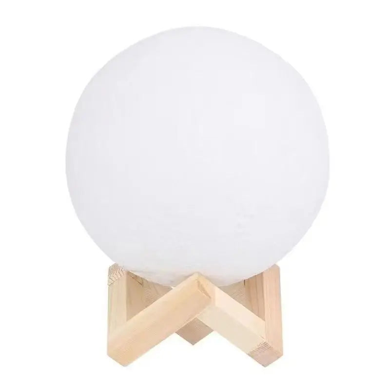 8cm3D printing moonlight belt plastic bracket LED night light children's night light bedroom decoration birthday gift
