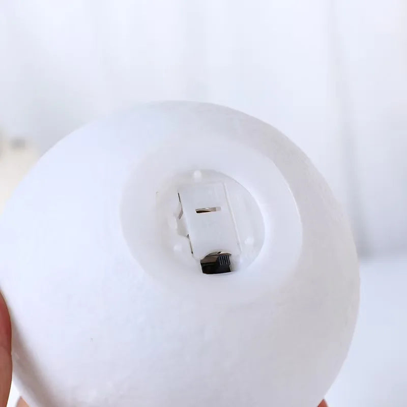 8cm3D printing moonlight belt plastic bracket LED night light children's night light bedroom decoration birthday gift