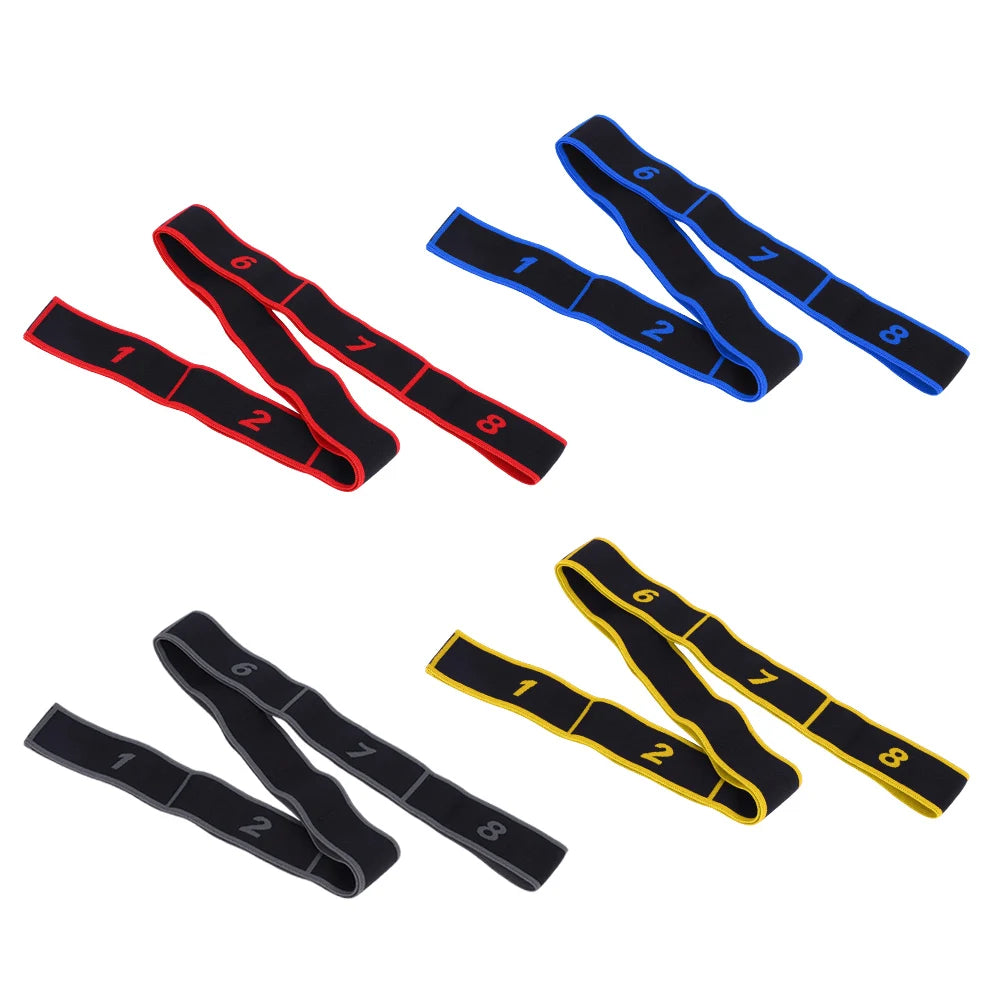 Latin Dance Stretch Belt Resistance Band Yoga Resistance Band Latin Dance Elastic Stretching Belt Fitness Exercise Pulling Strap