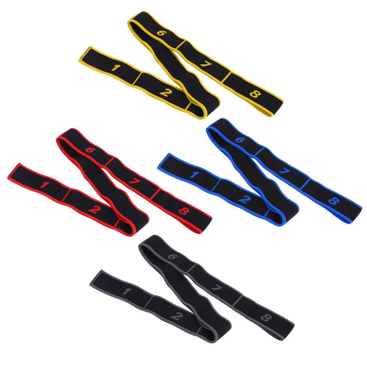 Latin Dance Stretch Belt Resistance Band Yoga Resistance Band Latin Dance Elastic Stretching Belt Fitness Exercise Pulling Strap